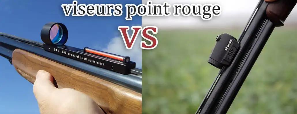 Point rouge pour arme lisse : Match Aimpoint Micro S-1 VS PX –S2000 Easy Hit
