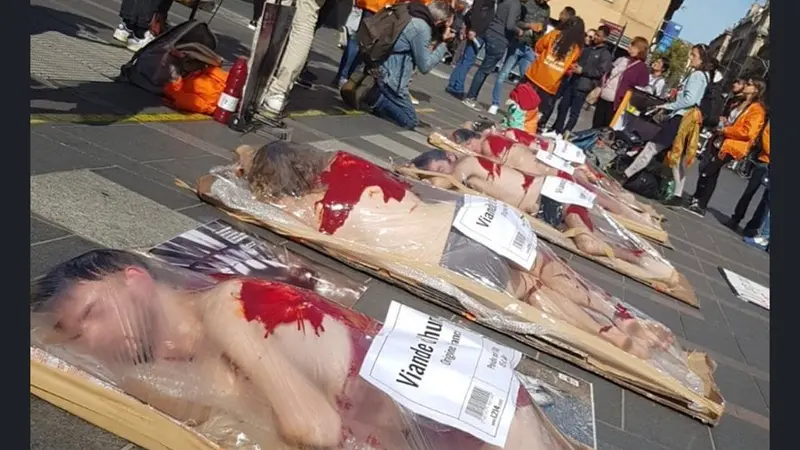 Des antispécistes en barquette !