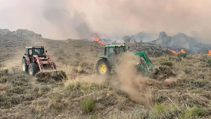 Espagne : Les ruraux se mobilisent pour stopper le feu