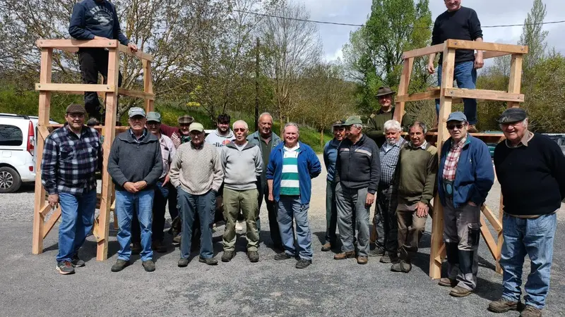 Les chasseurs de l’Aveyron ont installé plus de 3.000 miradors sur le département
