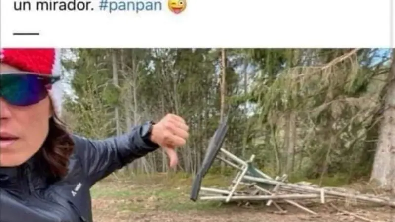 Une free runneuse dans la tourmente après avoir simulé la destruction d’un mirador