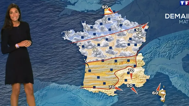 Une présentatrice conseille d’arrêter totalement la consommation de viande pendant sa météo