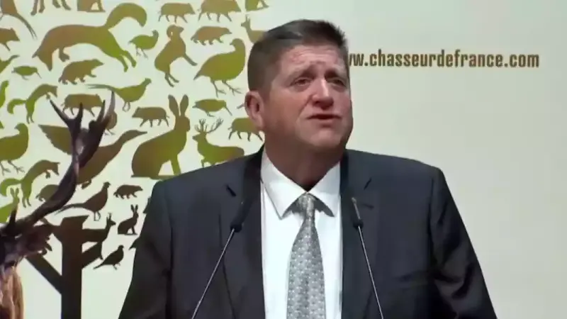 Willy Schraen congrès national des chasseurs 2024
