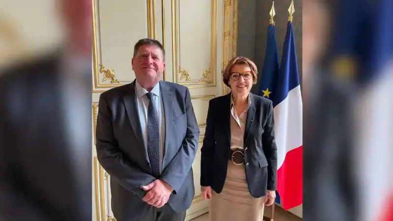 Willy Schraen et Annie Genevard