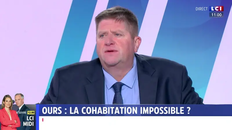 Willy Schraen invité dans le 9h12h sur LCI : « Mon métier, ce n’est pas chasseur. Je chasse par passion »