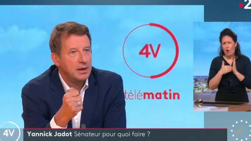 Yannick Jadot s’attaque à nouveau au « lobby de la chasse » sur France 2