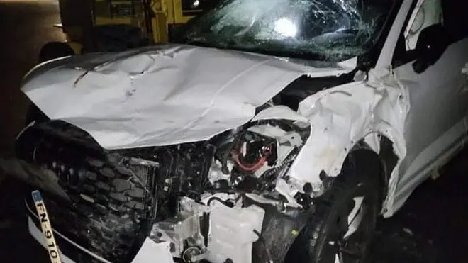Franche-Comté : Violent accident entre une voiture et un cerf