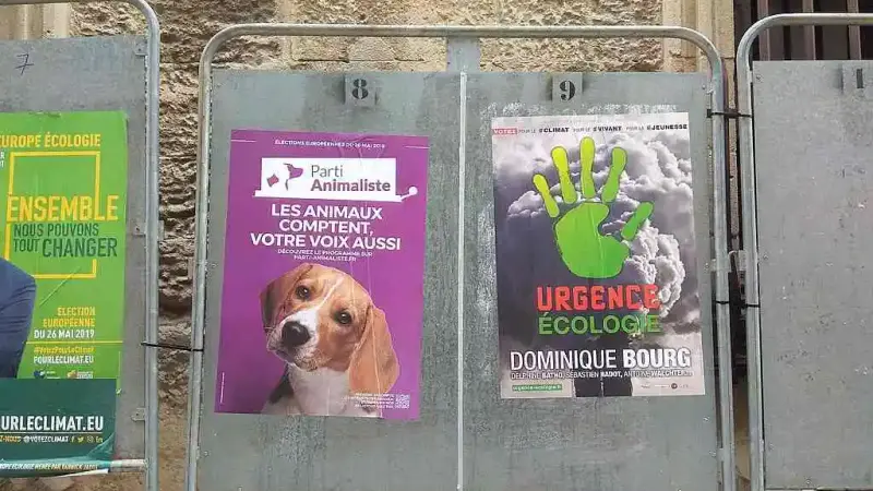 Affiche Parti Animaliste