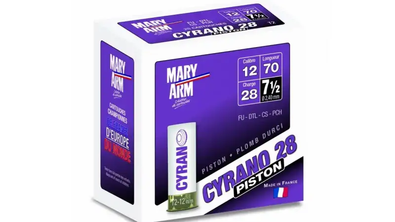 Nouvelle cartouche Mary Arm Cyrano 28 Piston