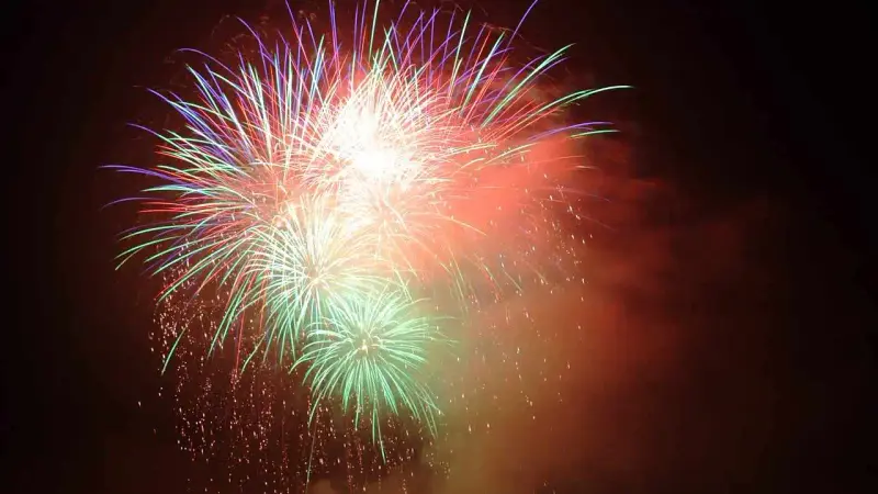 feux d'artifice