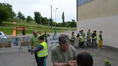 La chasse à l’arc s’invite à l’école