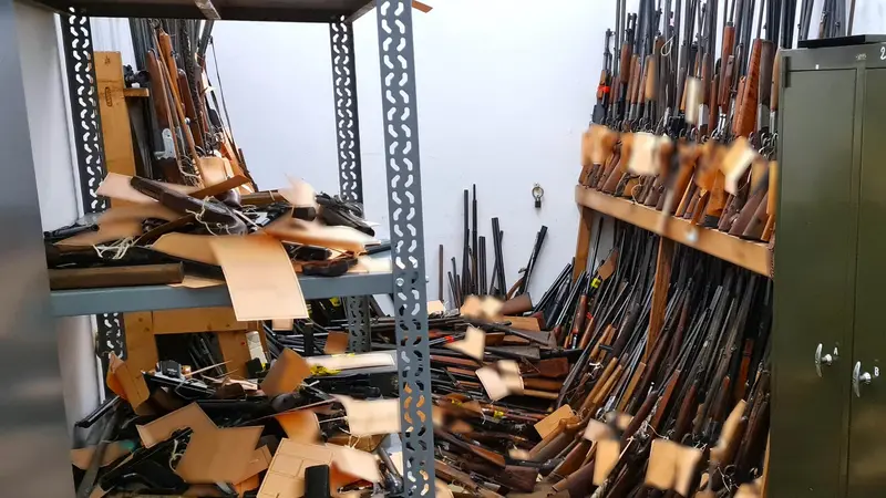 Campagne d’abandon d’armes : environ 150 000 armes ont été récupérées