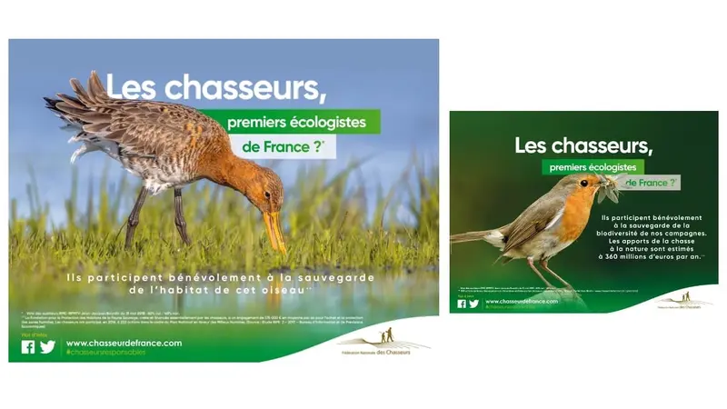 La Fédération Nationale des Chasseurs condamnée pour avoir « parasité la LPO »