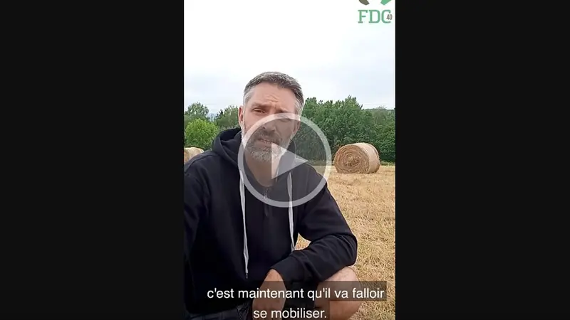 La FDC des Landes s’adresse aux chasseurs en vidéo « Si on ne se mobilise pas on perd tout ».