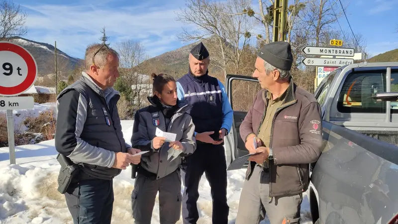 Hautes-Alpes : La Gendarmerie félicite le sérieux des chasseurs