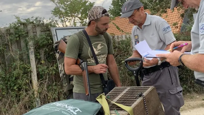 Des sauvaginiers contrôlés dans le cadre de la lutte contre l’influenza aviaire