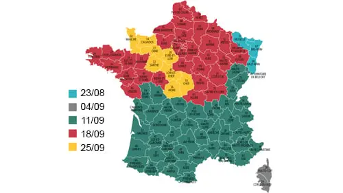 Les dates d’ouverture de la chasse 2016/2017