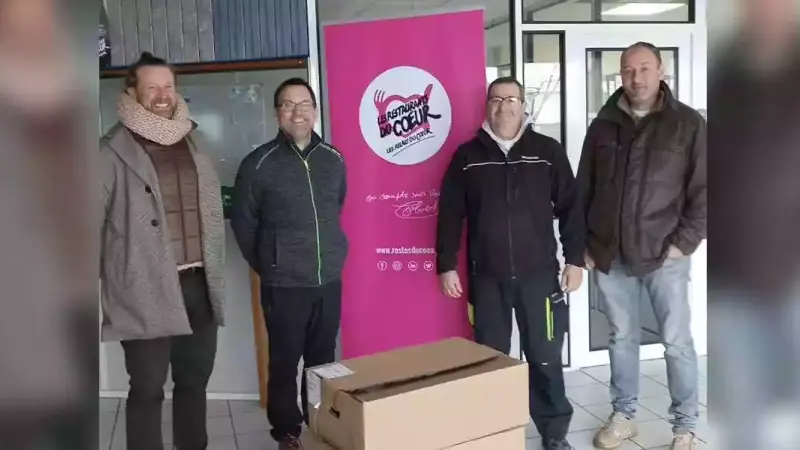 don des chasseurs de l'Aubrac aux restos du coeur