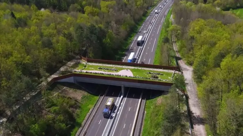 Inauguration de l’écopont d’Orléat (Auvergne)
