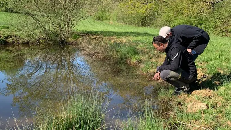 Les chasseurs de l’Aveyron s’investissent dans la restauration des mares