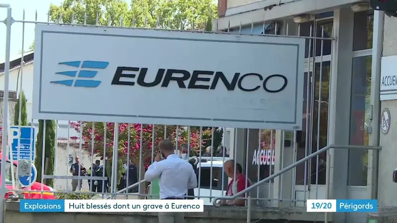Explosion d’une poudrerie à Bergerac, 8 personnes blessées dont une en urgence absolue