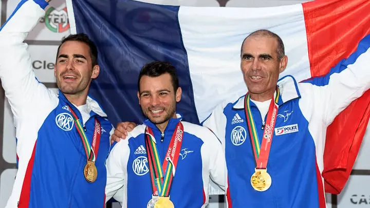 L’équipe de France de ball-trap championne du monde !