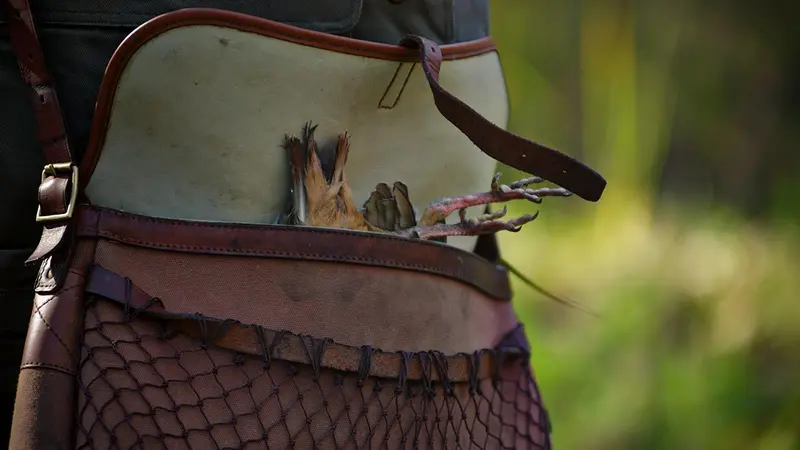 La gibecière, un accessoire qui retrouve sa place à la chasse