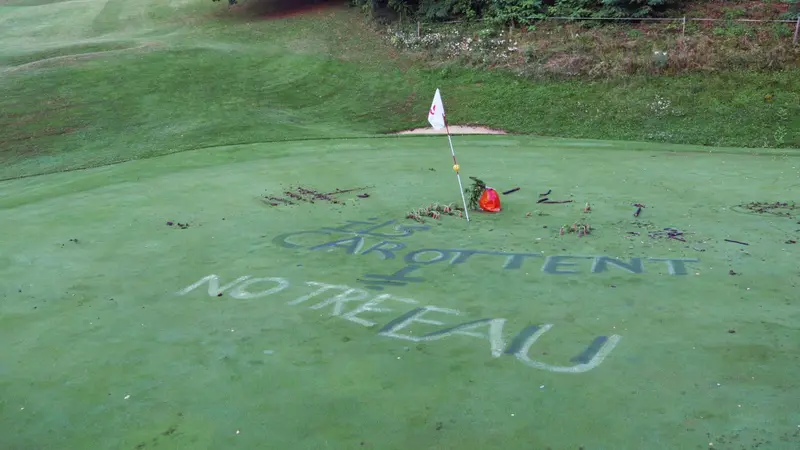 Les terrains de golf nouvelle cible privilégiée des activistes écologistes