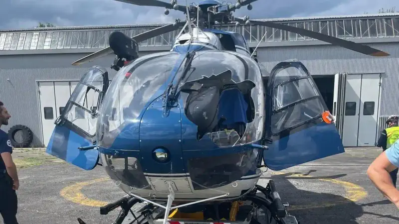 Hautes-Pyrénées : un hélicoptère de la gendarmerie percute une buse en plein vol