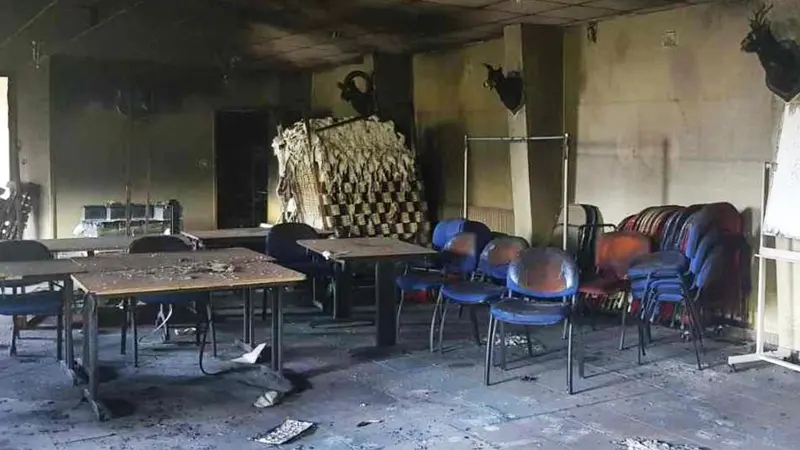 L’incendie de la FDC d’Ardèche revendiqué et expliqué en détail sur internet par son auteur