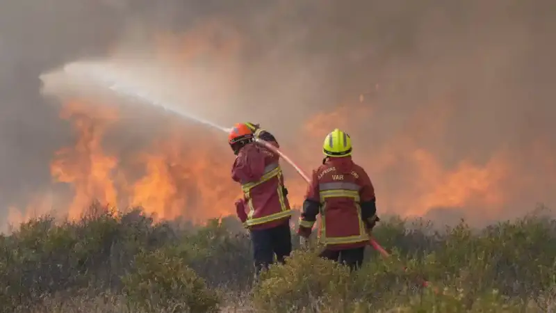 Incendie dans le Var