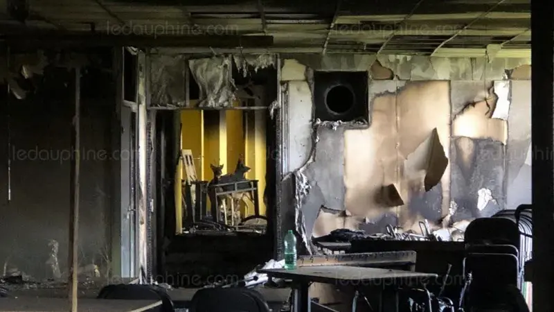 Un incendie criminel a ravagé la fédération des chasseurs de l’Ardèche