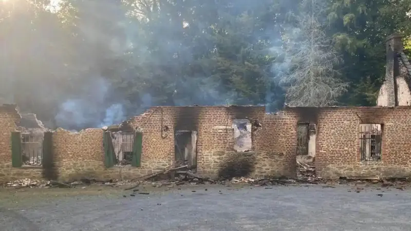 incendie rendez vous de chasse nord