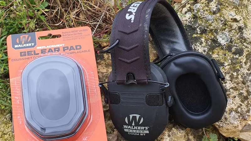 Essai : coussinets en gel Walker’s pour casque électronique