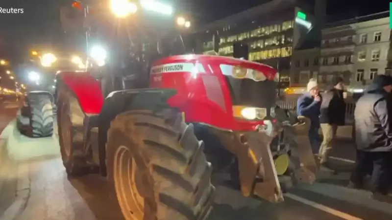 les agriculteurs au parlement européen