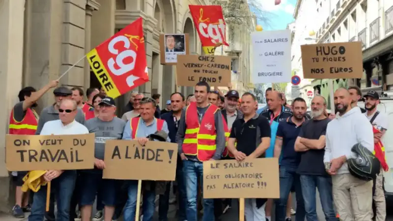 manif verney carron