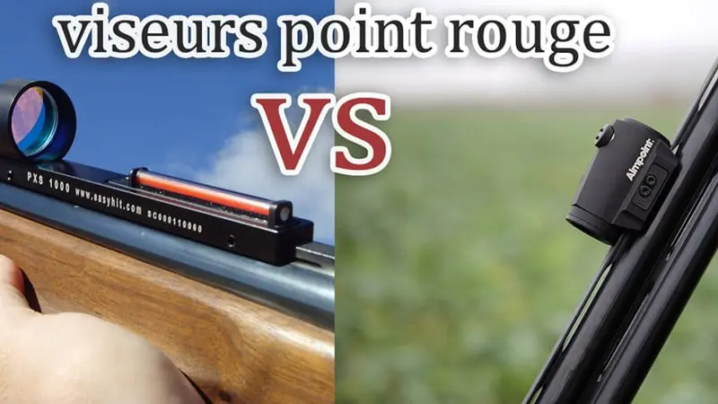 Point rouge pour arme lisse : Match Aimpoint Micro S-1 VS PX –S2000 Easy Hit