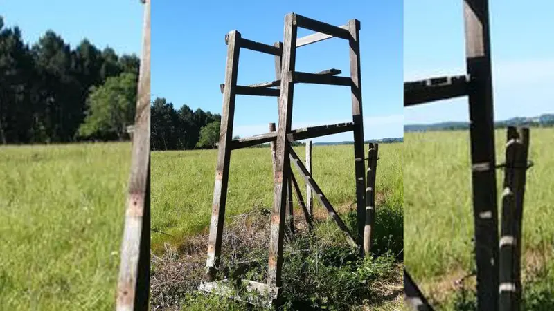 Cinq miradors abattus en Dordogne, les chasseurs dépités