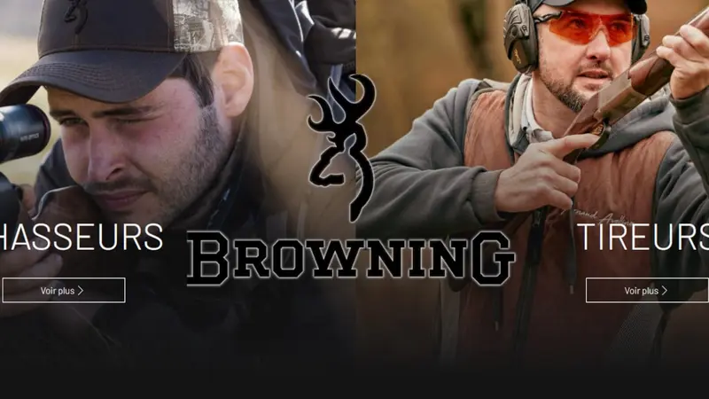 Browning a sorti son tout nouveau site web!