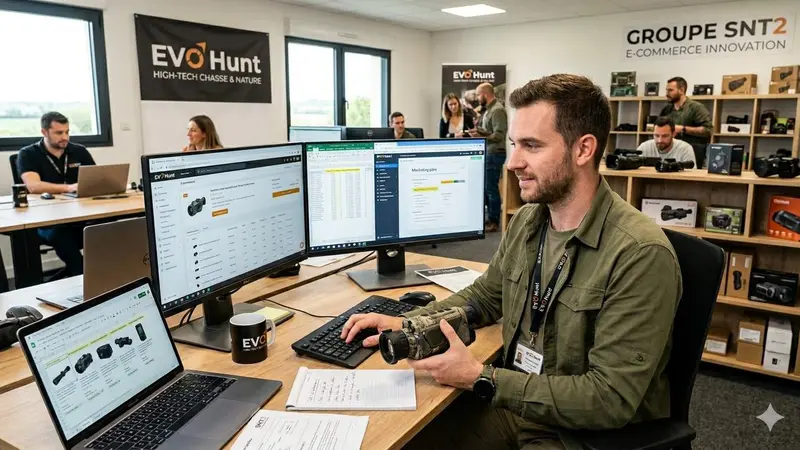 EVO Hunt recrute un chef de produits High-Tech et Chasse en CDI près de Rouen