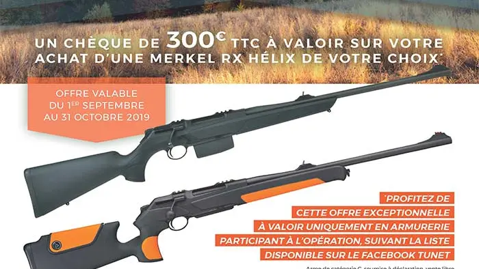 300€ de remise sur votre Merkel RX ça vous tente ?