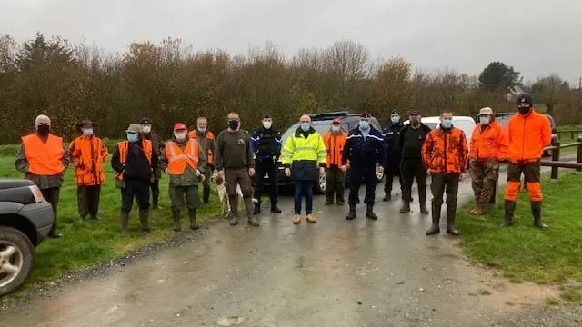 Partenariat entre gendarmes et chasseurs pour retrouver un sanglier dangeureux