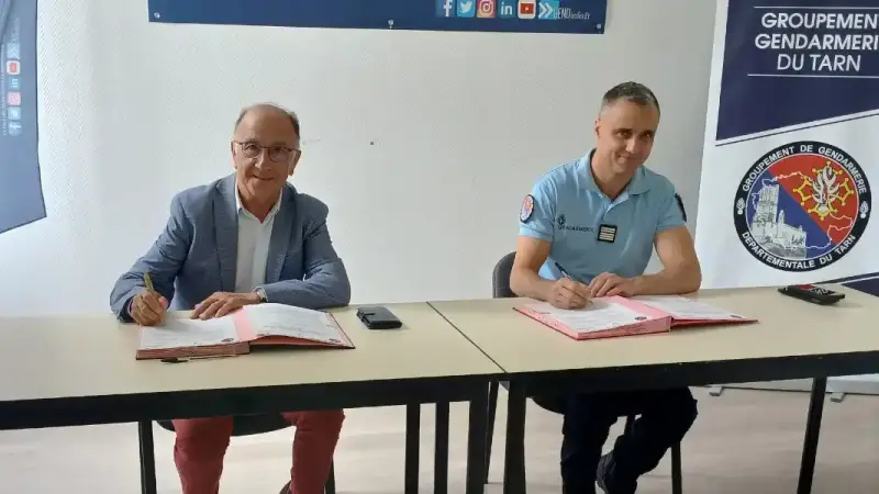 partenariat gendarmes et chasseurs du tarn
