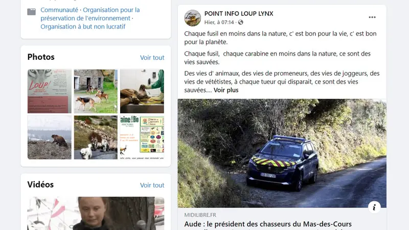 Une association animaliste se réjouit de la mort d’un chasseur