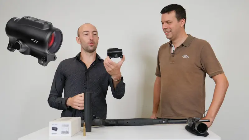 Nouveau point rouge Blaser RD20 (présentation vidéo)