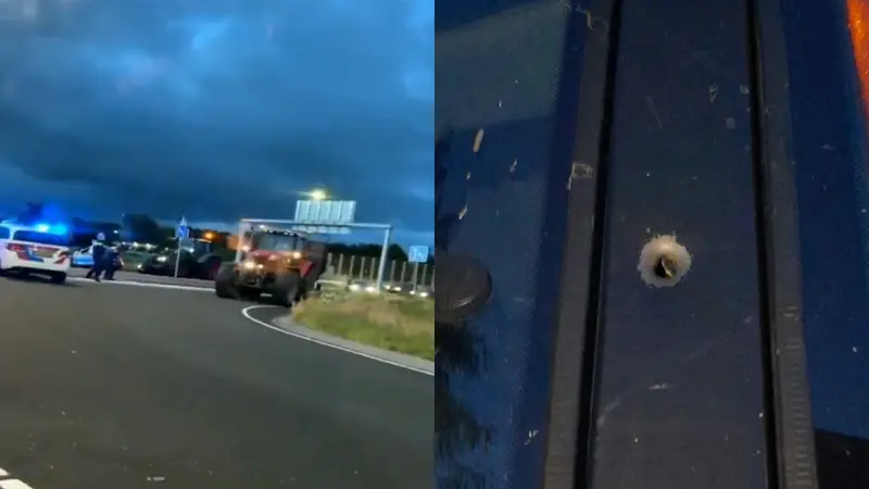 La police tire sur des agriculteurs à Heerenveen pendant une manifestation