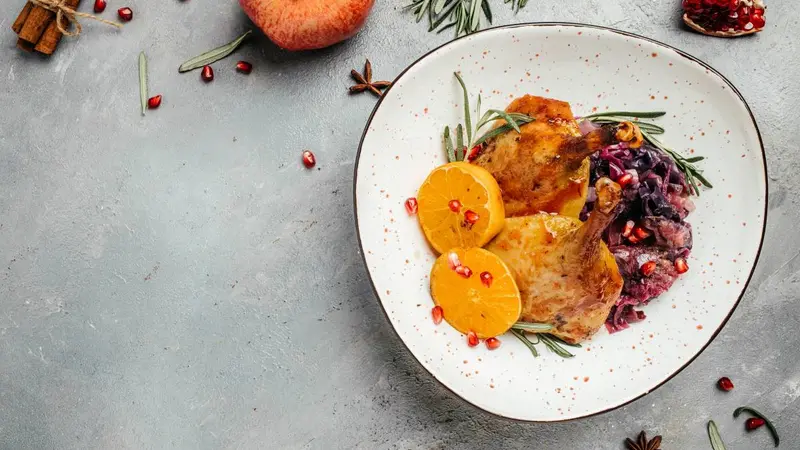 Canards sauvages aux chou rouge (pour 4 personnes)