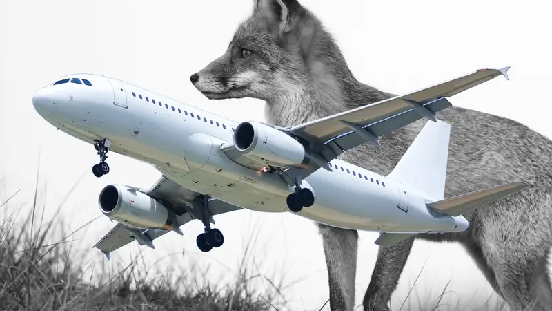 Un renard happé par un A320, l’avion obligé de se poser immédiatement