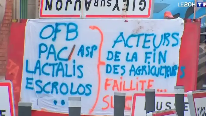 retour des manifestations des agriculteurs