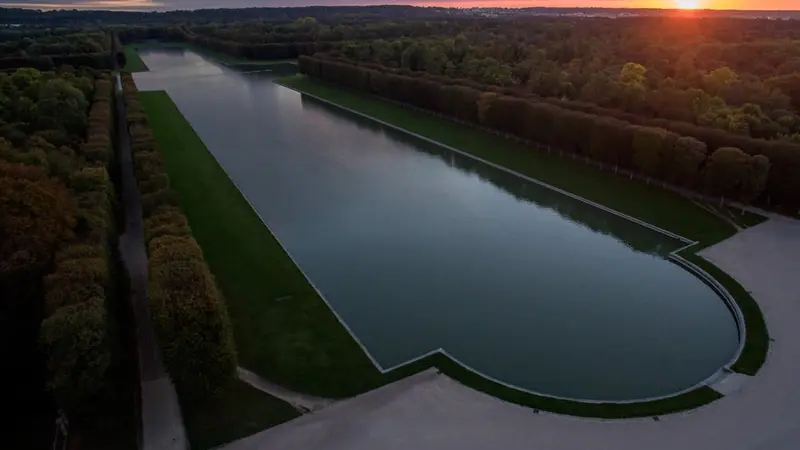 2 sangliers se sont noyés dans les jardins du château de Versailles